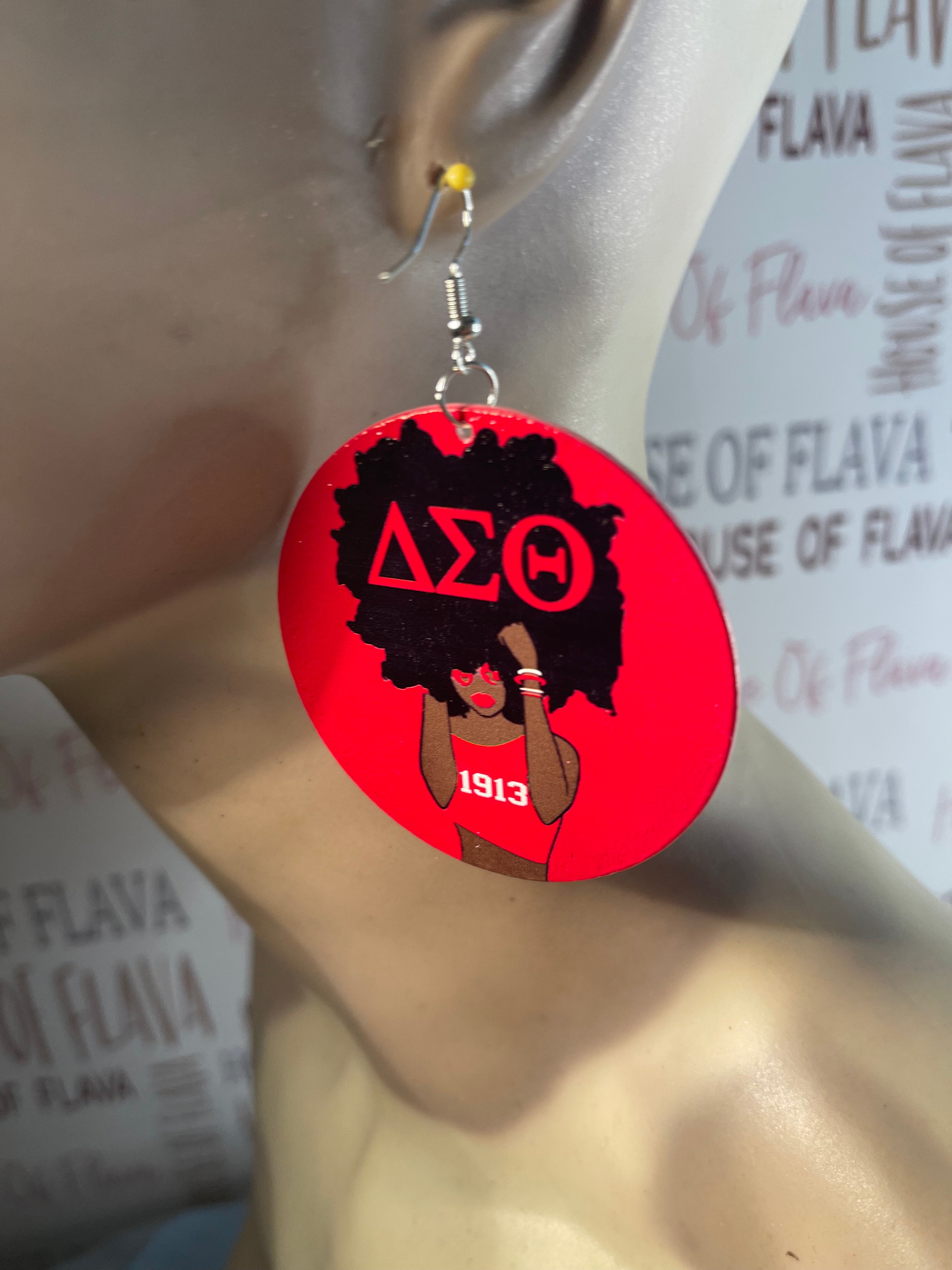 #616 Sorority Earrings