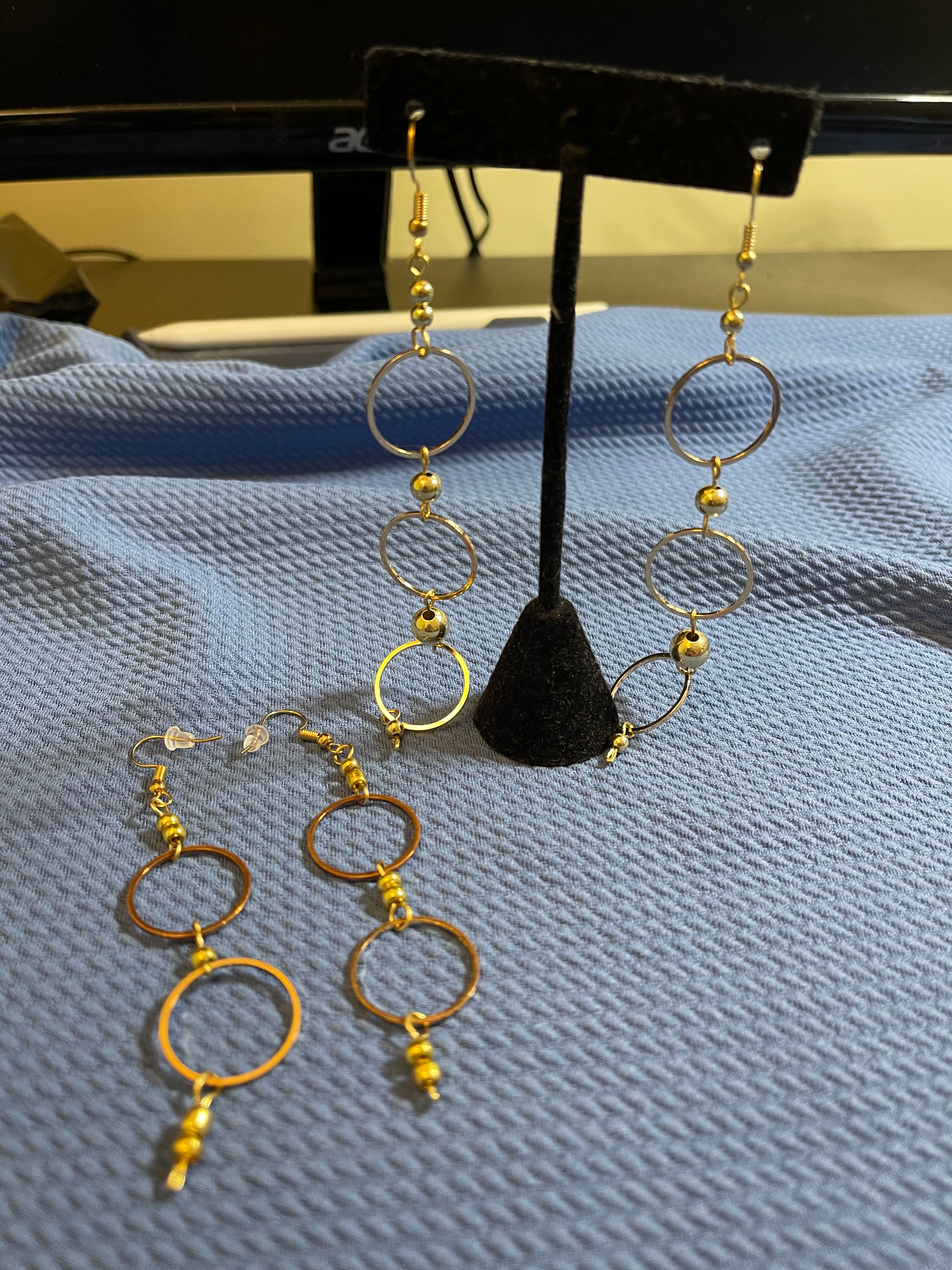 Brass Earrings