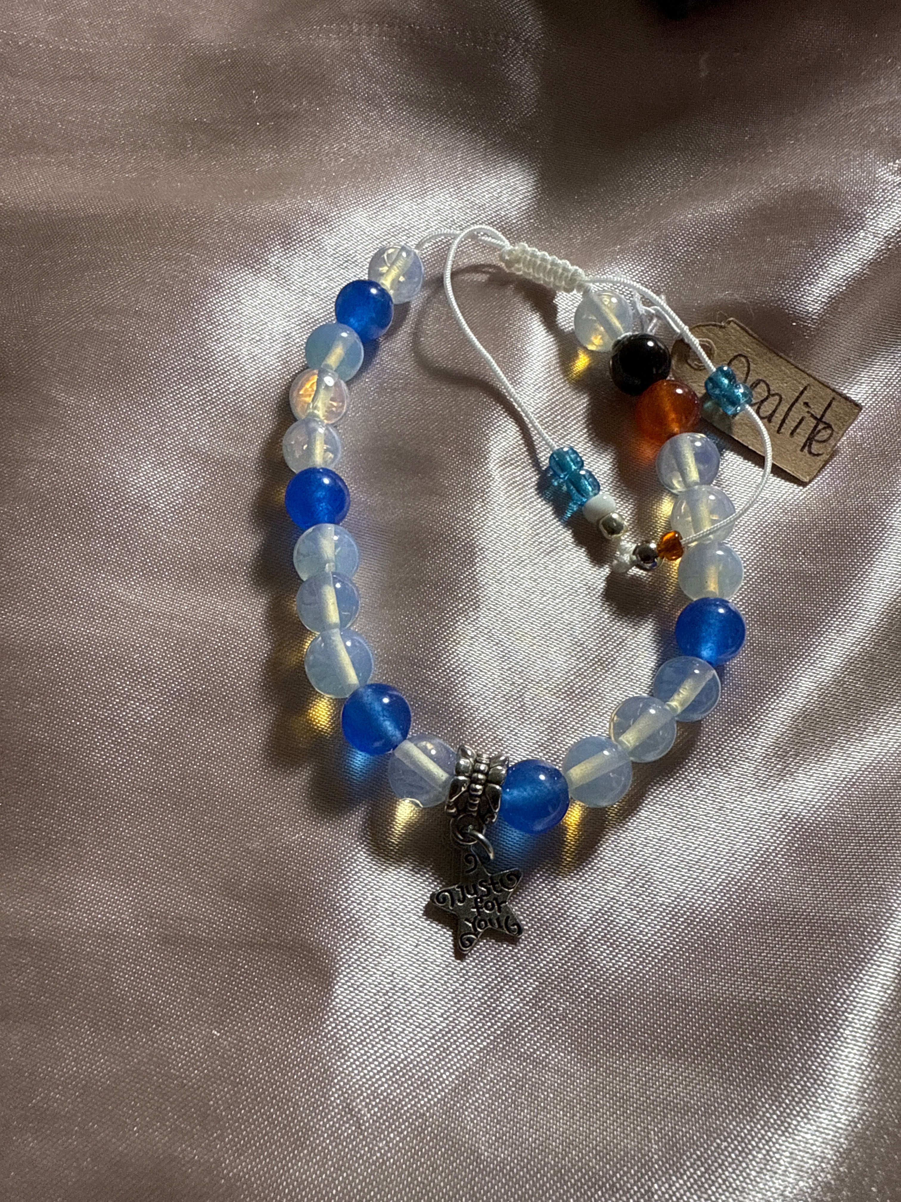 Opalite crystal healing bracelet