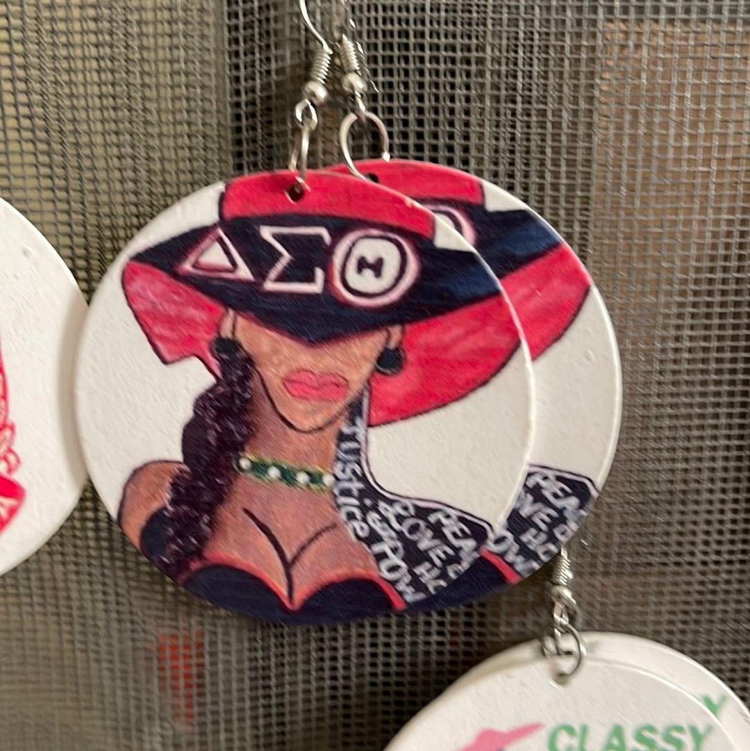 #601 Sorority Earrings