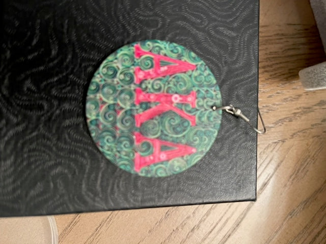 Sorority Earrings (AKA)