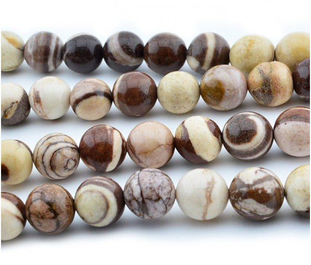 Zebra Jasper Meditation Healing Protection Spiritual bracelet (8mm)