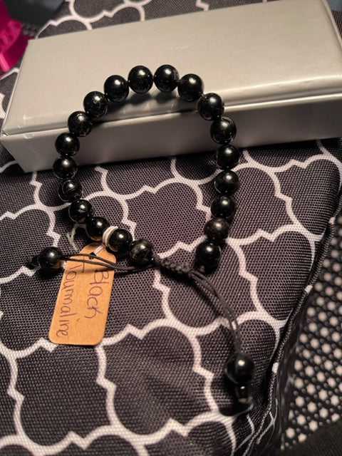 Tourmaline (Black) Meditation Healing Spiritual bracelet