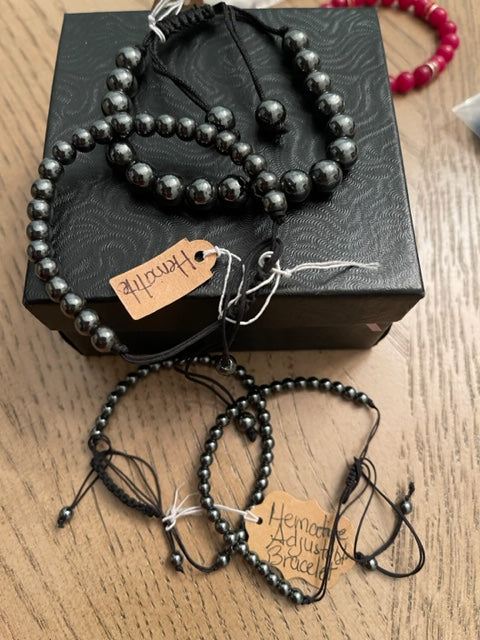 Hematite Healing Meditation Healing Spiritual bracelet