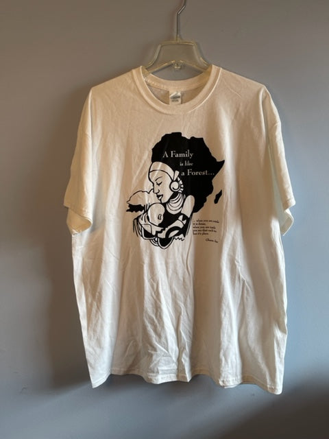 African Family Quote Graphic Inspirational Spiritual Tee Shirts