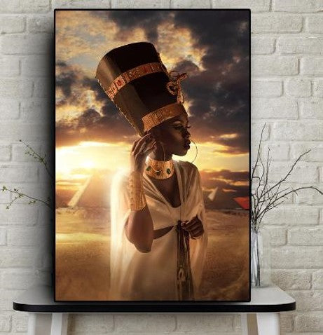 Art On Canvas - African Queen