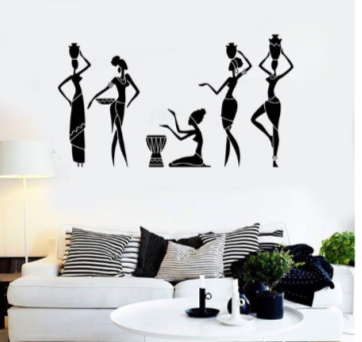 Art On Canvas - African Queen