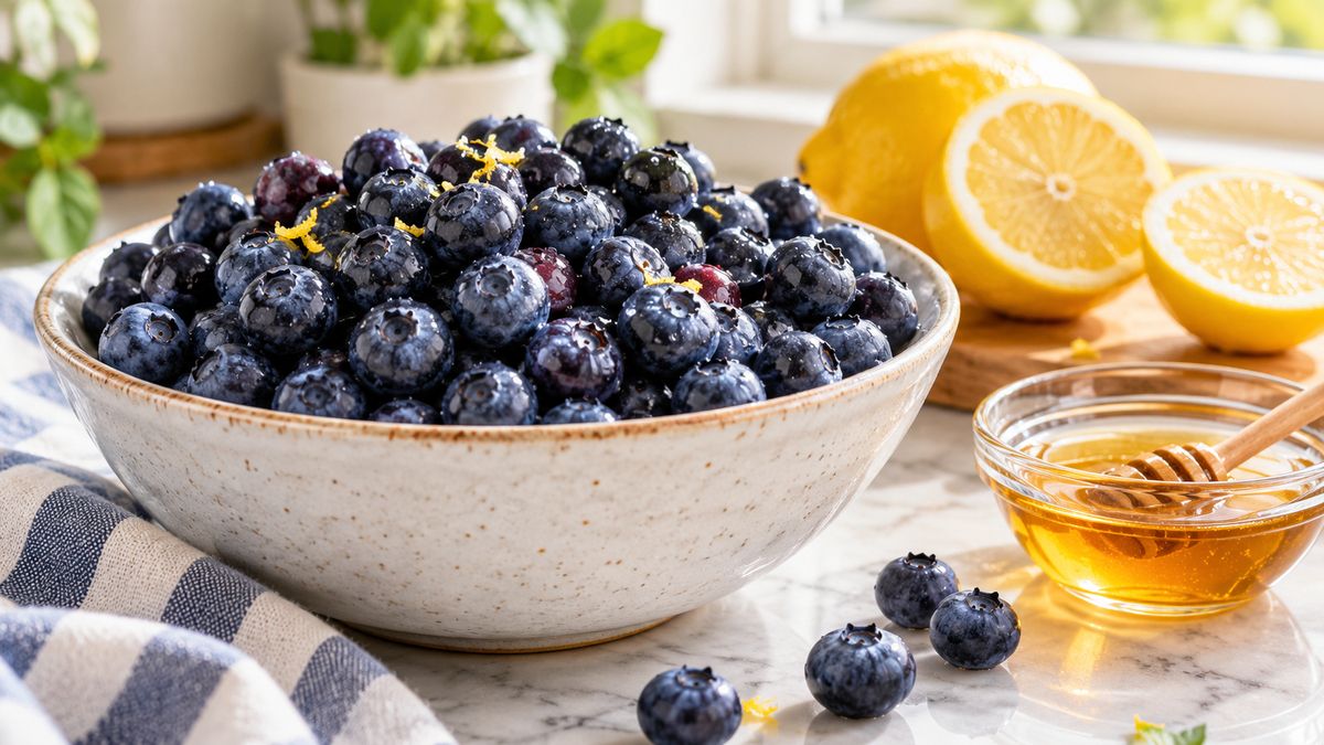 How I Made Store-Bought Blueberries Sweeter, Juicier & Less “Meaty”