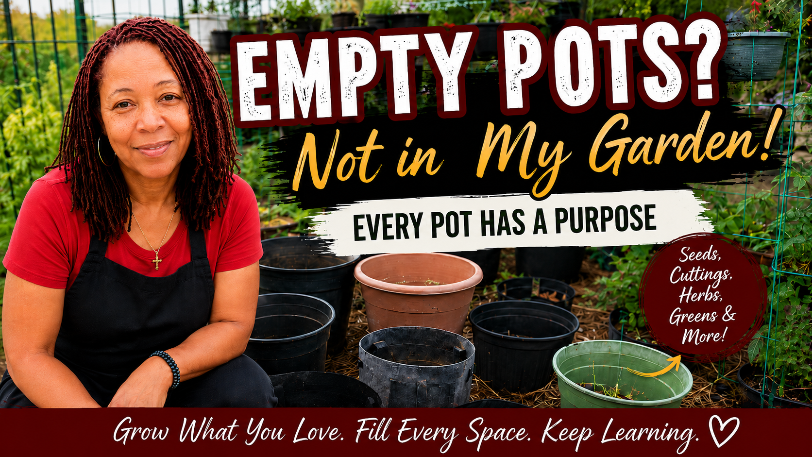 Empty Pots, not on my watch!