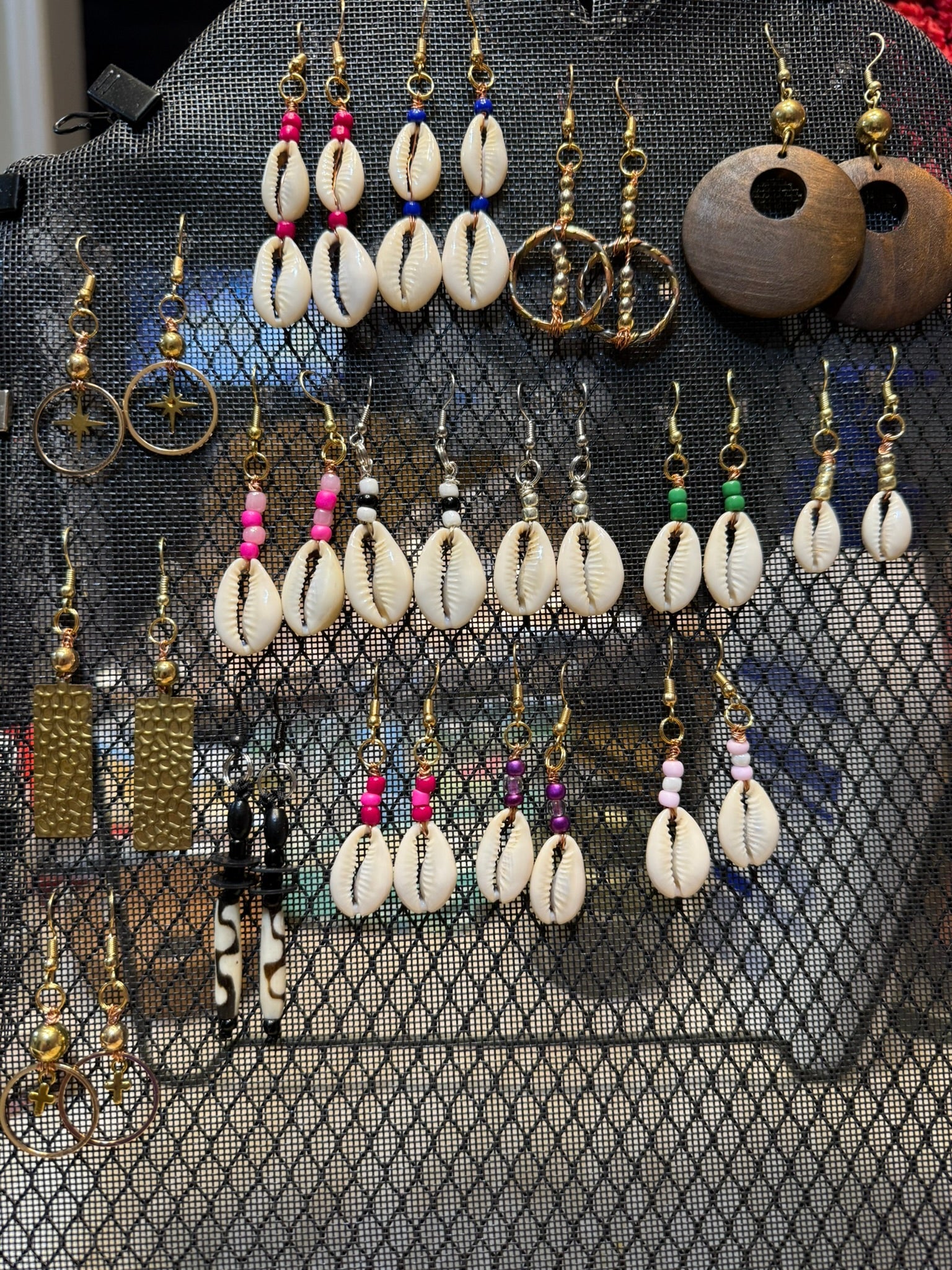 Wooden & Bamboo Earrings