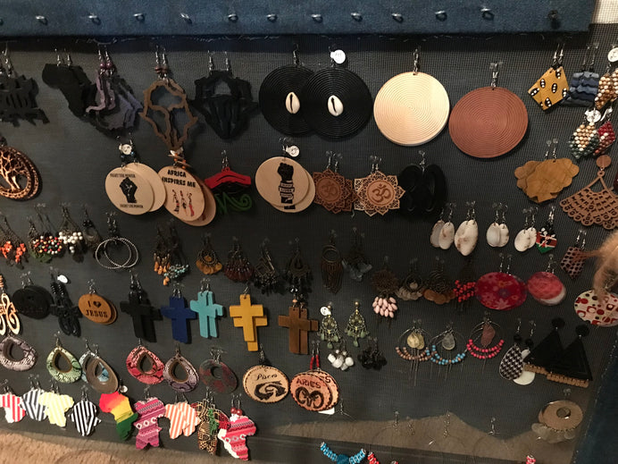 Wood Earrings