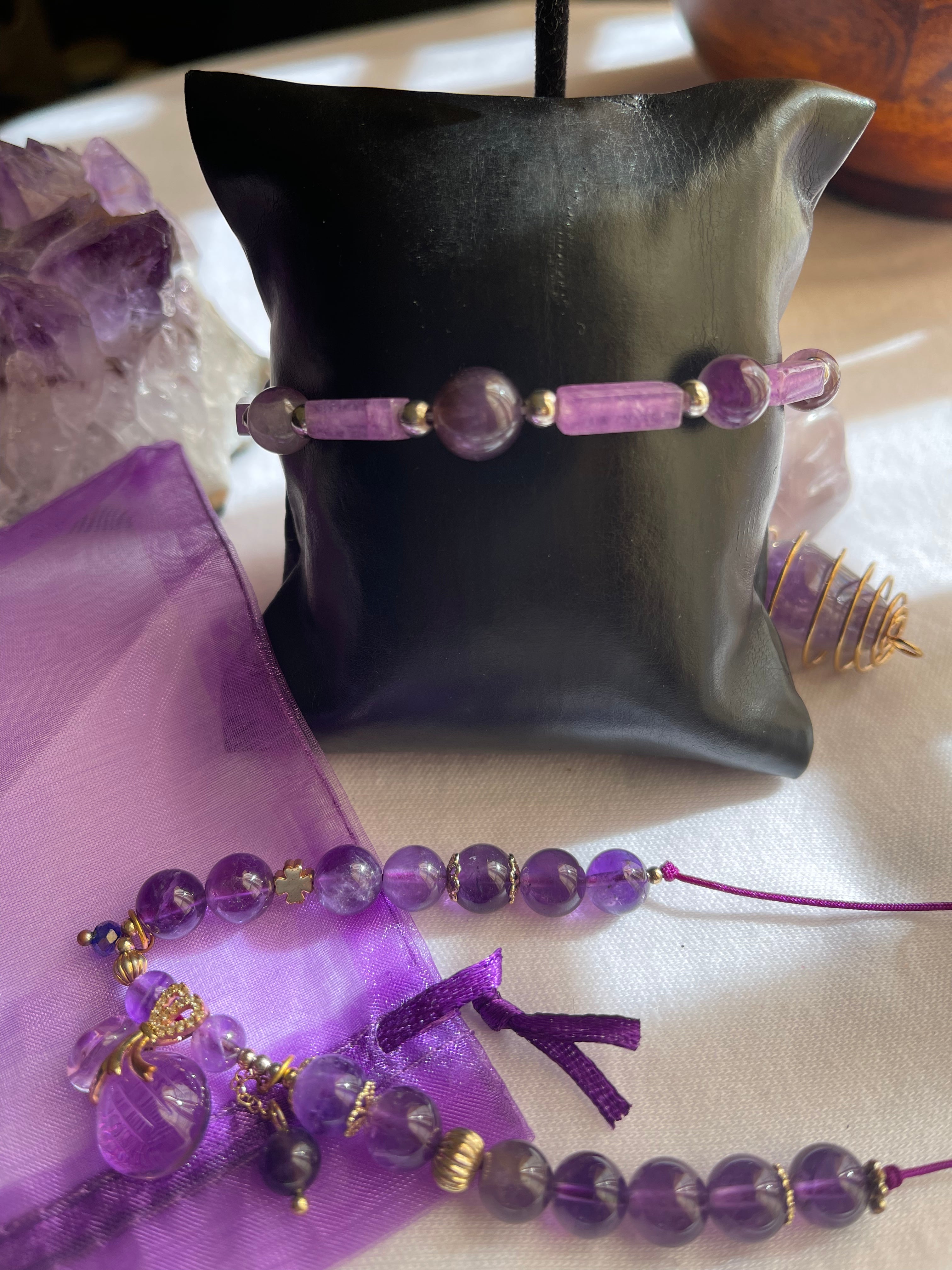 Amethyst Healing Meditation Healing Spiritual bracelet #3