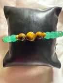 Tiger's Eye Jade crystal bracelet