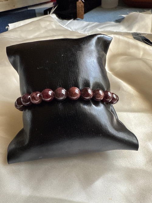 Garnet crystal Gemstone bracelet