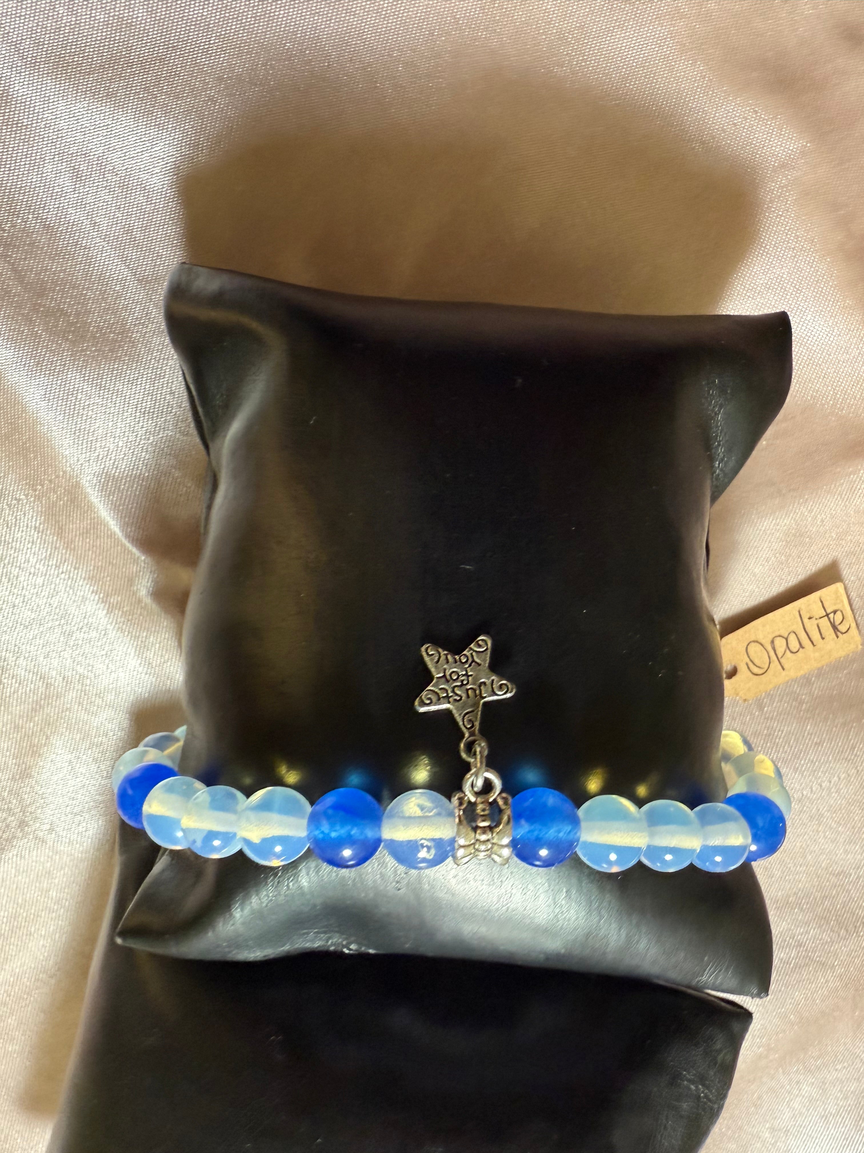 Opalite crystal healing bracelet