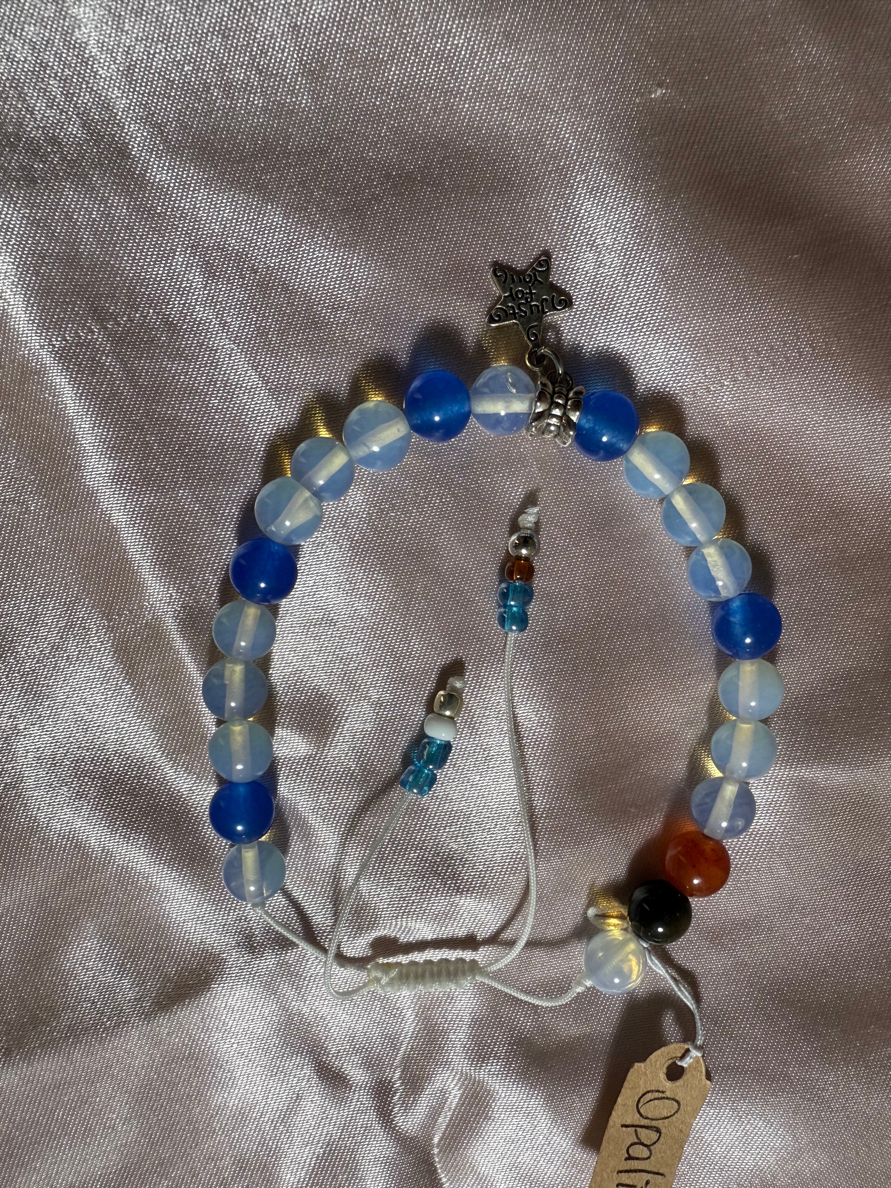 Opalite crystal healing bracelet
