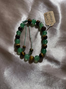 Tiger's Eye Aventurine crystal bracelet