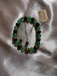 Tiger's Eye Aventurine crystal bracelet