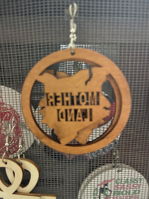 Motherland earrings (Wood)