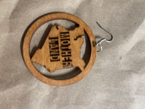 Motherland earrings (Wood)