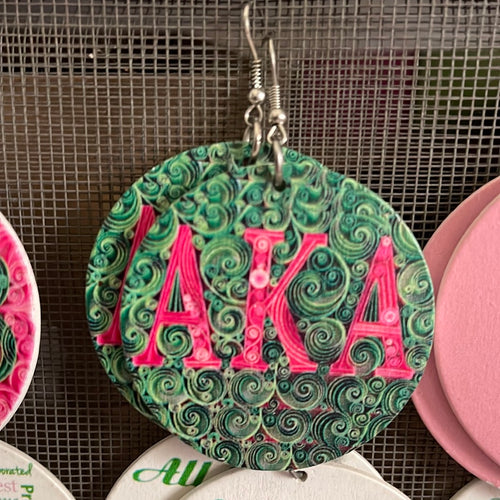 Sorority Earrings (AKA)