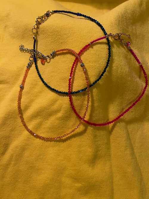 Ankle Bracelet Crystal #916