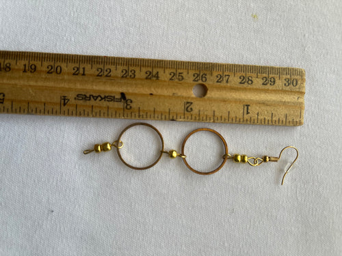 Brass Earrings