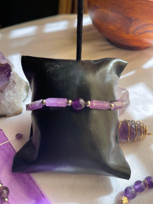 Amethyst Healing Meditation Healing Spiritual bracelet #2