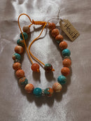 Howlite crystal bracelet