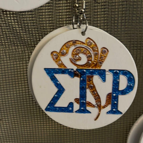 Sorority Earrings (Zeta)
