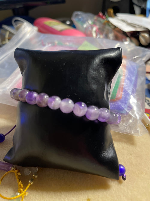 Amethyst Healing Meditation Healing Spiritual bracelet (8mm)#5
