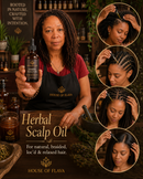 Herbal Hair & Scalp Oil (Dual Infused)