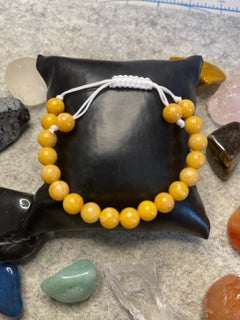 Yellow Jasper Meditation Healing Protection Spiritual bracelet