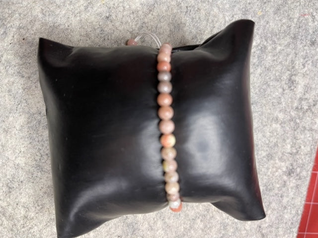 Morganite Meditation Healing Protection Spiritual bracelet (4mm)