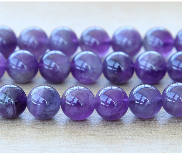 Amethyst gemstone bracelet w/accents