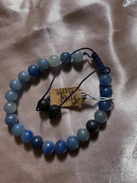 Anhydrite Healing Meditation Healing Spiritual bracelet (8mm)