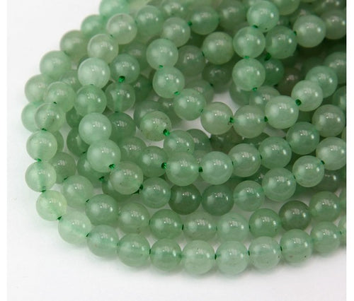 Mirrored earrings w/ Aventurine gemstone #209