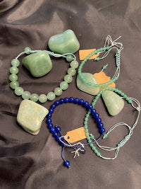Aventurine - Blue Healing Meditation Healing Spiritual bracelet (6mm)