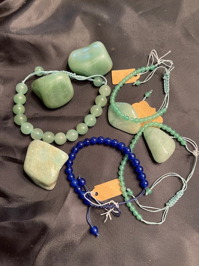 Aventurine (Blue) Healing Meditation Healing Spiritual bracelet (6mm)