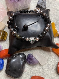 Obsidian Meditation Healing Protection Spiritual bracelet