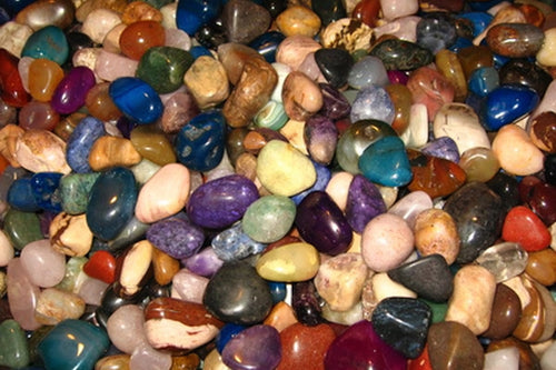 Jade blue mix gemstone bracelet