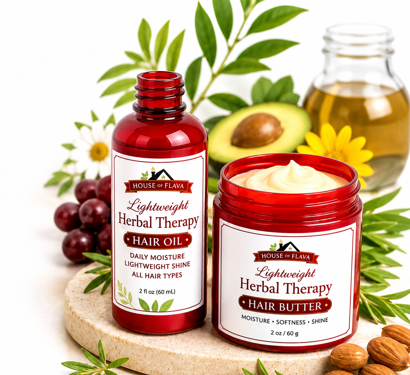 Lightweight Herbal Therapy Hair Oil