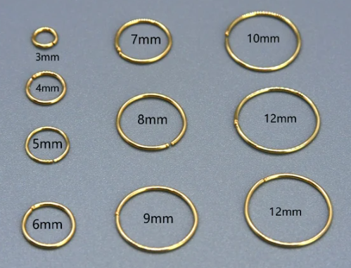 Nose Rings Brass