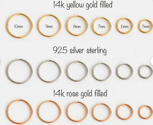 Nose Rings Brass
