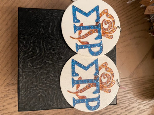Sorority Earrings (Zeta)