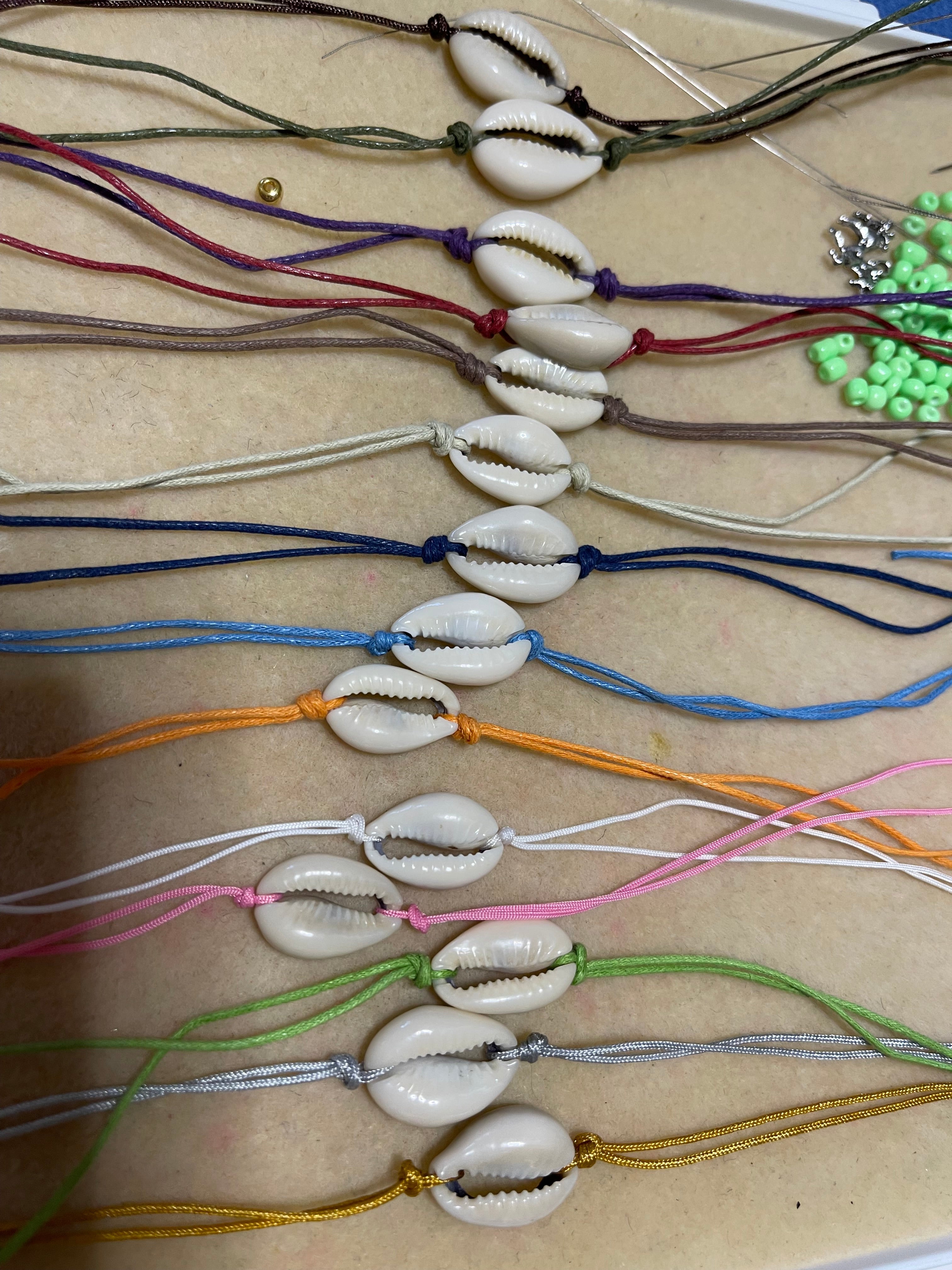 Cowrie Shell Anklets (single)