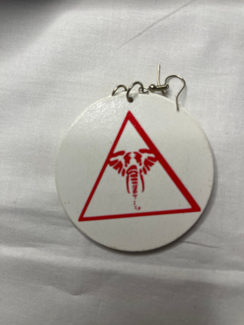 Sorority Earrings (Delta Sigma Theta)