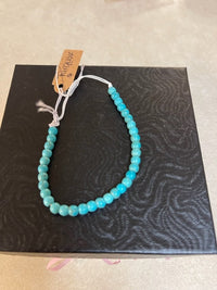 Turquoise Meditation Healing Spiritual bracelet (4mm)