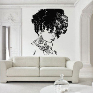Art On Canvas - African Queen
