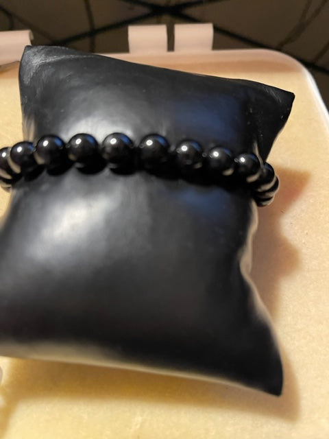Black Onyx Meditation Healing Spiritual bracelet #18